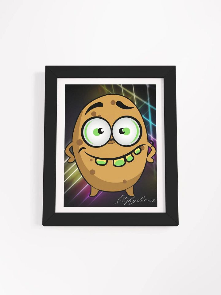 Disco Spud Framed Matte Poster product image (1)