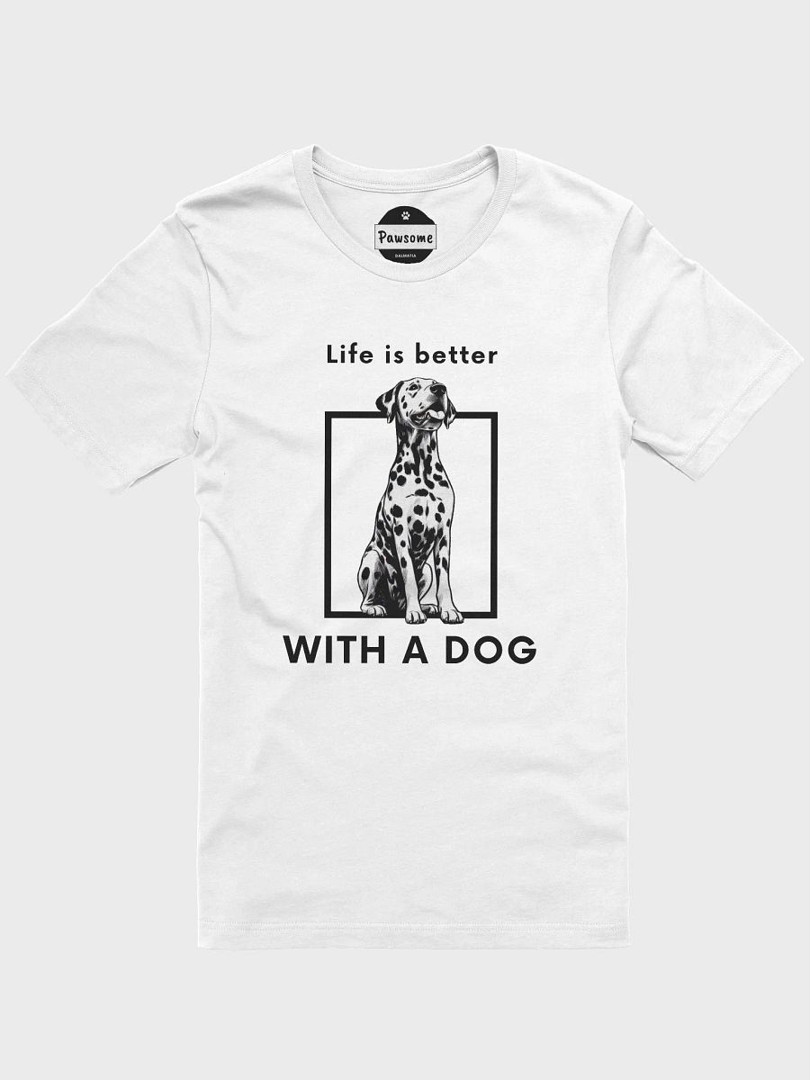 Better Life Dalmatian White T-Shirt product image (1)