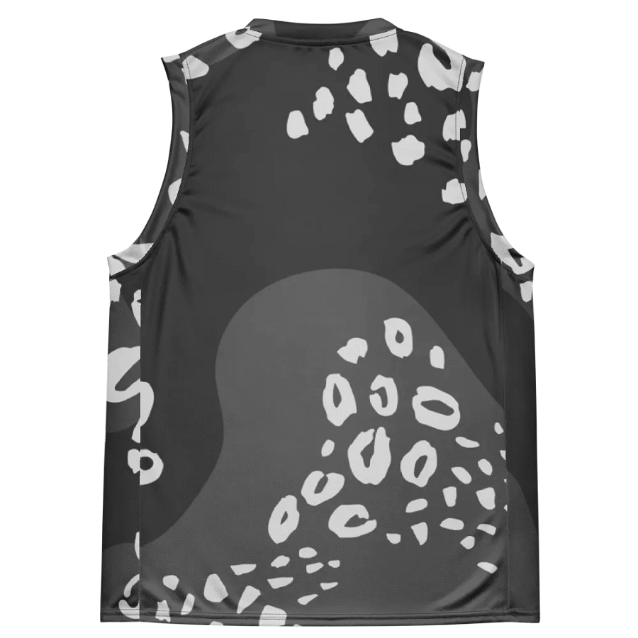 Grey Leopard Dreams All-Over Print Jersey product image (4)