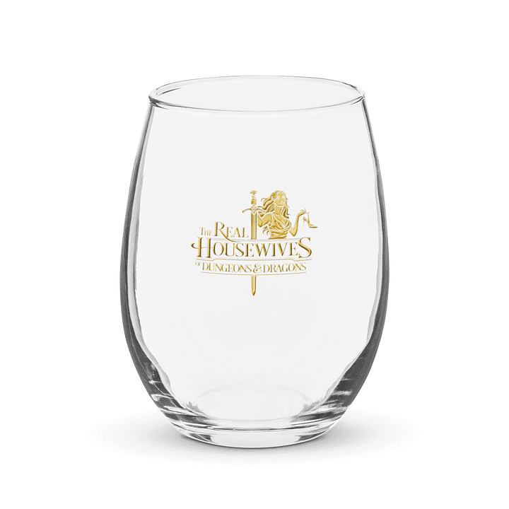 RHODND Logo Wine Glass product image (1)