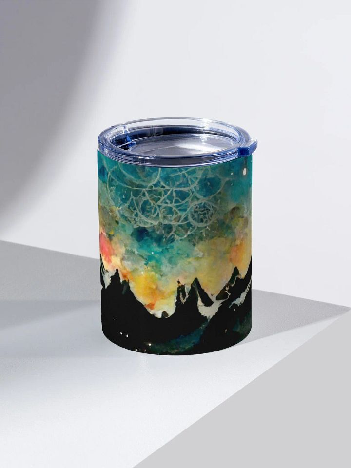 Whimsical Mountain Range Stainless Steel Tumbler product image (2)