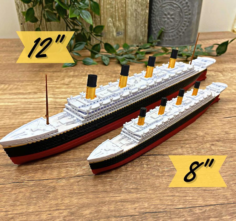 RMS Titanic 3D Printed Model product image (2)