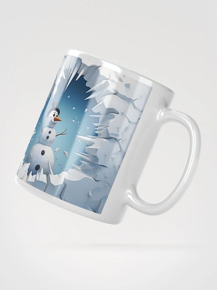 Snowy Smiles 3D Christmas Mug - Twice the Delight! product image (4)
