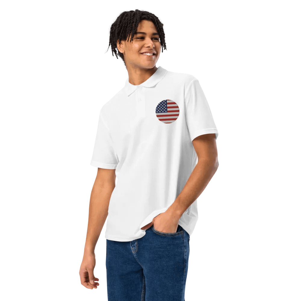 Stars & Stripes Pique Polo product image (5)