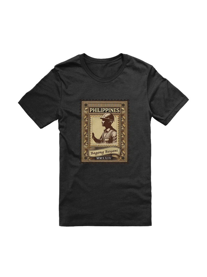 Bagong Bayani - Construction Worker Postage Stamp T-Shirt product image (1)