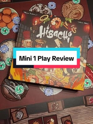 We get behind the grill in our Mini 1 Play Review for Hibachi. See the full review here: https://youtu.be/bgzBg3gpdjI Cloak and Meeple Social Media Links: linktr.ee/cloakandmeeple Hibachi  on Board Game Geek: https://boardgamegeek.com/boardgame/313718/hibachi Grail Games: https://www.grailgames.games/ Cloak and Meeple Social Media Links: linktr.ee/cloakandmeeple Support Cloak and Meeple: Merch: https://teespring.com/stores/cloakandmeeple Patreon: https://www.patreon.com/cloakandmeeple Thanks to my Silver Level Patron: Chris Copec Email: cloakandmeeple@gmail.com Review and Preview requests: http://bit.ly/cloakandmeeple Video edited by Kasia: https://www.instagram.com/kasia_koto Music: 