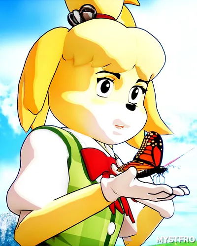 Isabelle New Horizons 🍃 #animalcrossing #newleaf