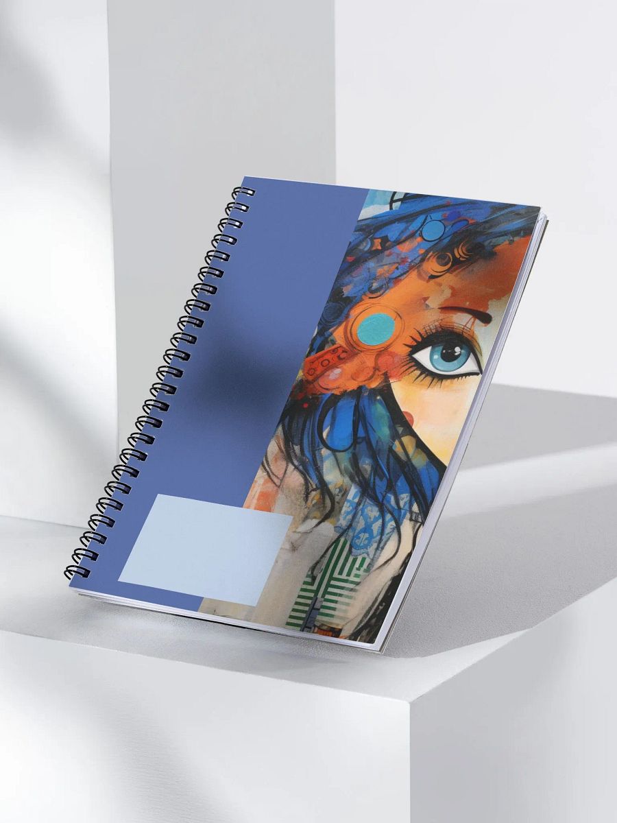 Blue Serenity Spiral Notebook product image (3)