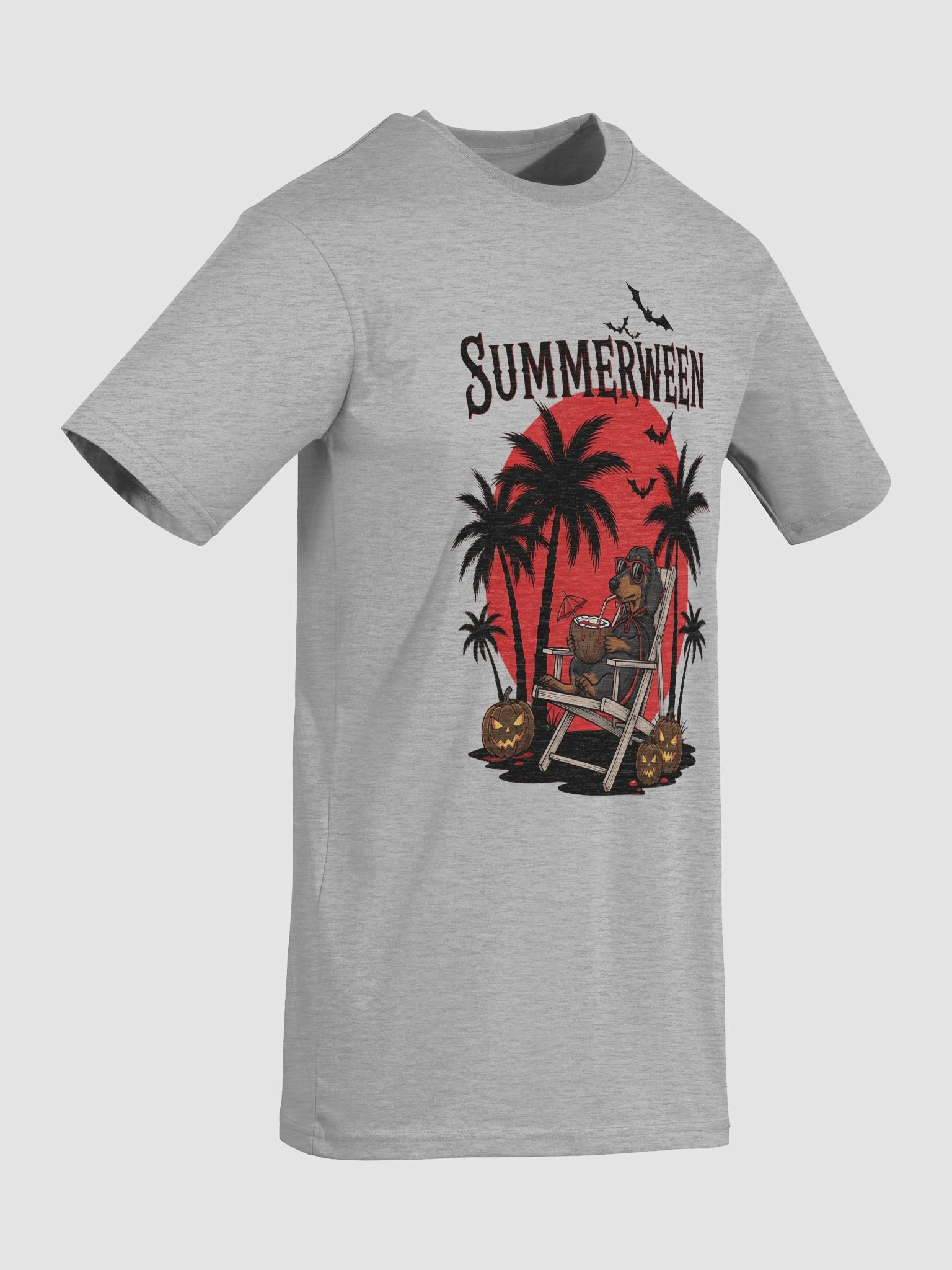 Summerween Vampire Dachshund T-Shirt product image (44)