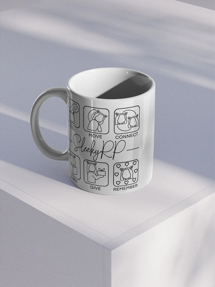 Logo & Reminders - White Glossy Mug product image (1)
