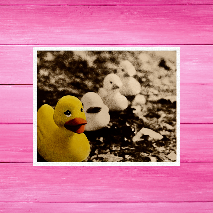 Vintage Quacks | Art Print product image (1)