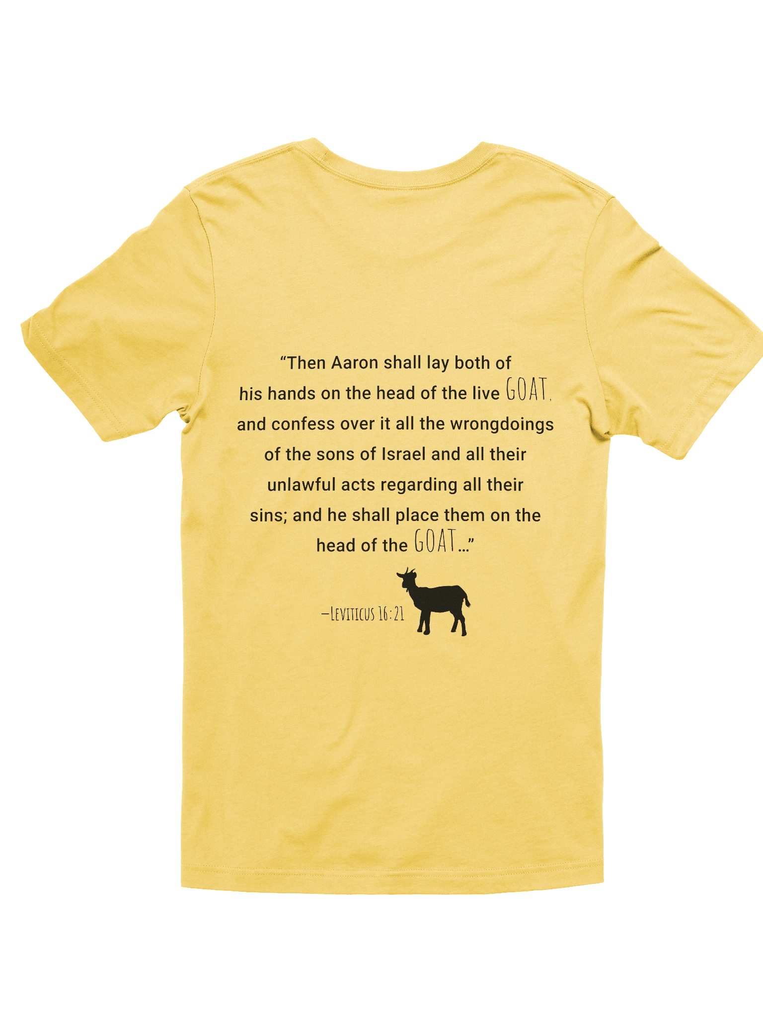 Jesus is the G.O.A.T. T-Shirt (Light Colors) product image (2)