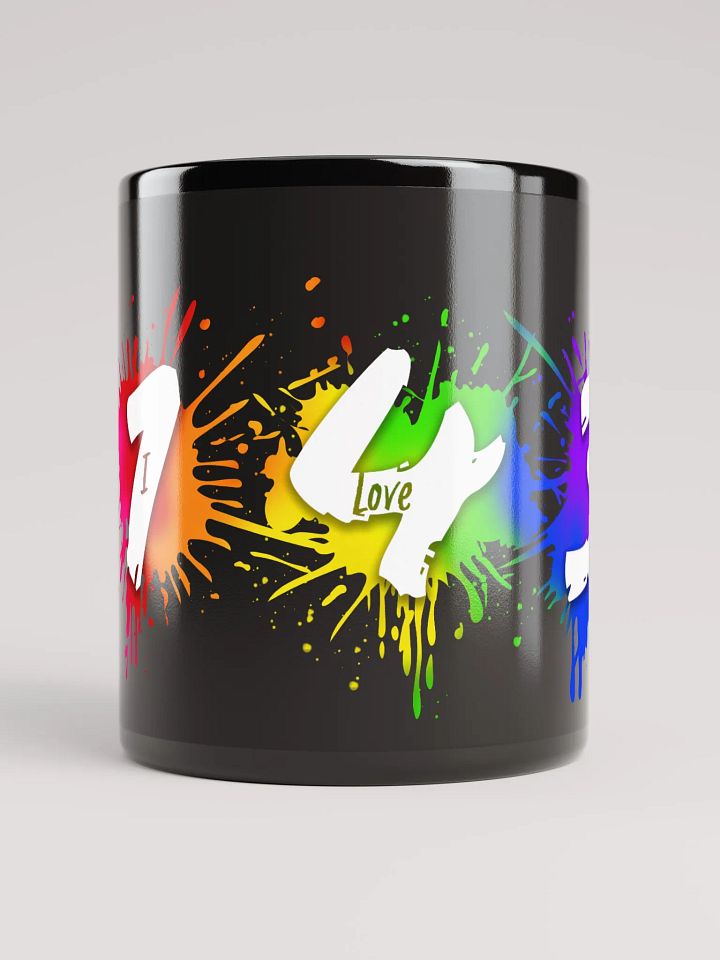 1 4 3 Black Mug product image (1)