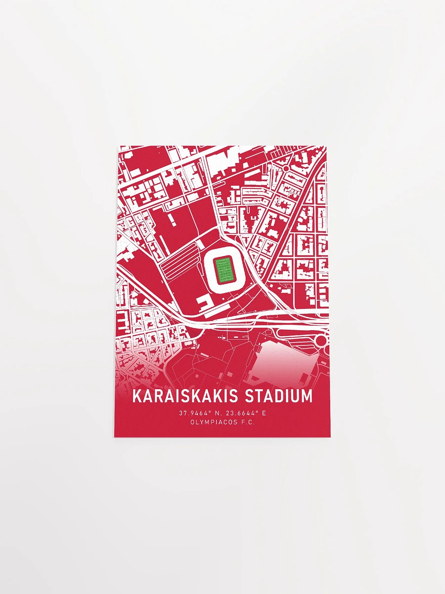 Olympiacos Stadium Map Design Poster product image (14)