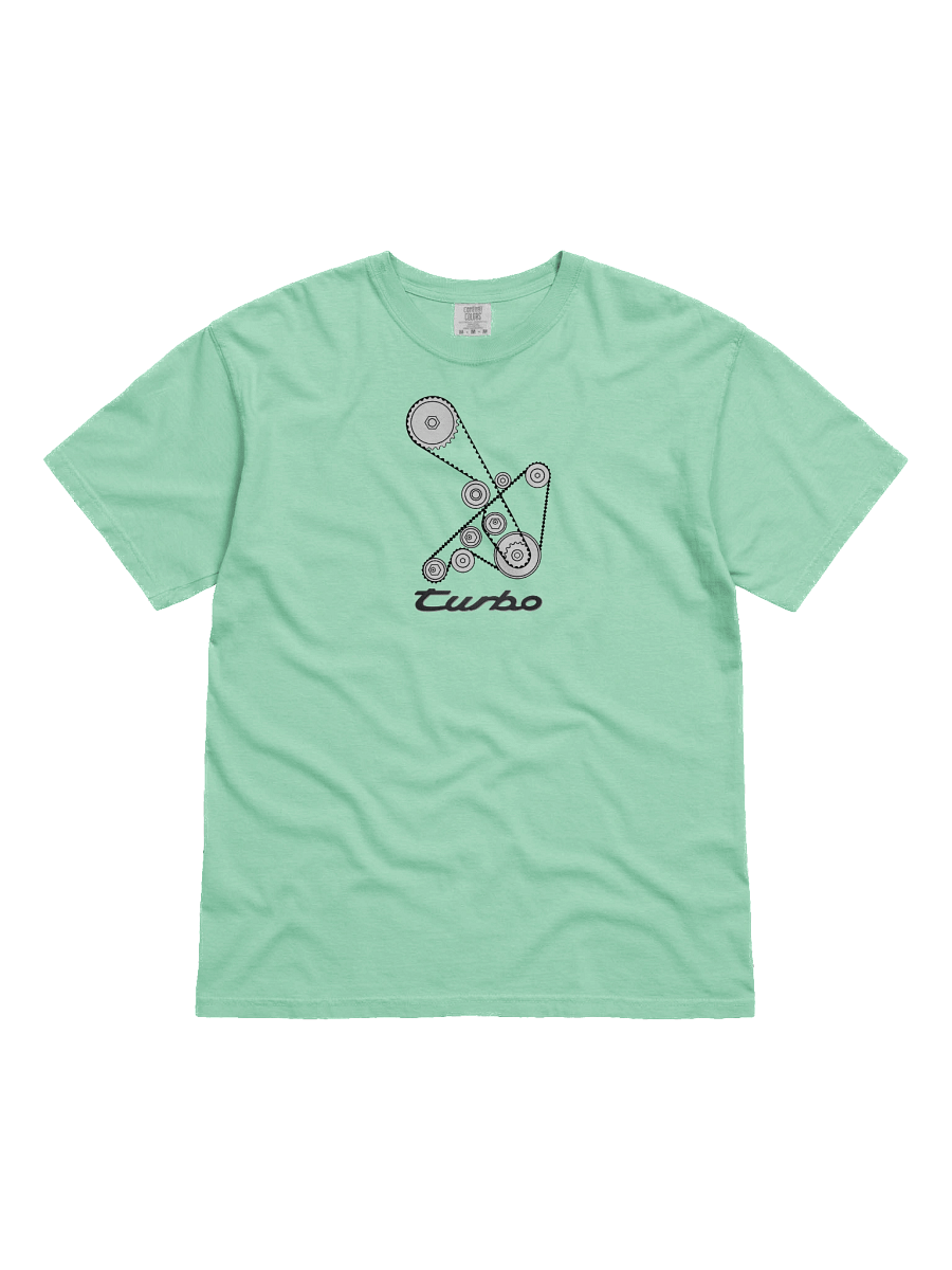 944 Turbo Timing Belt - Premium Tee Shirt product image (4)