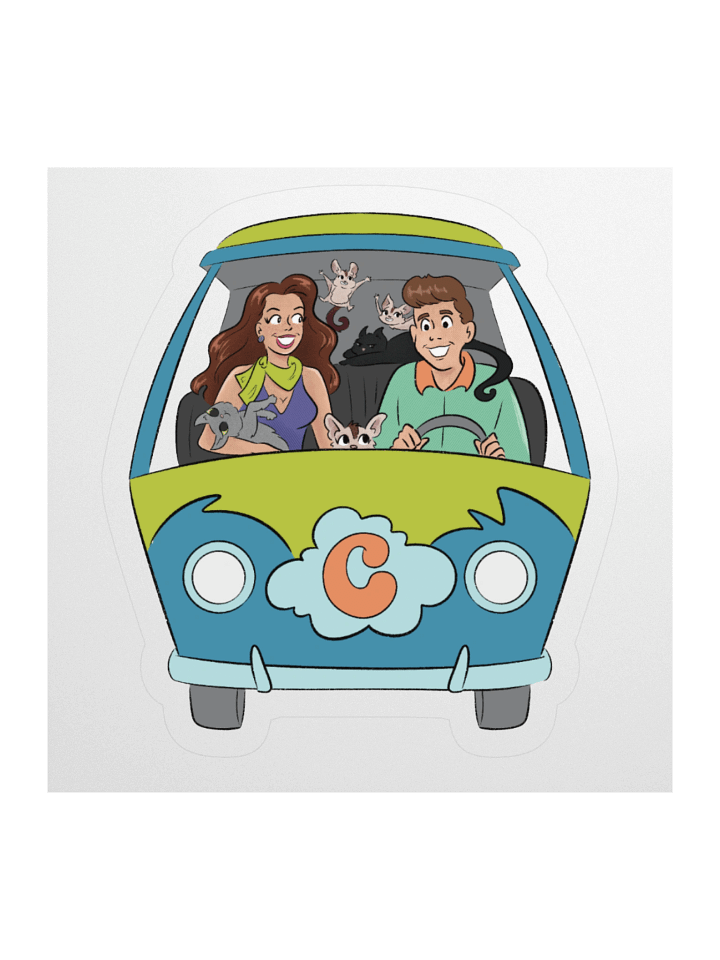 C4RAVAN Family Sticker product image (2)