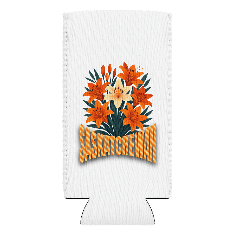 Saskatchewan Tiger Lily Can Cooler product image (1)