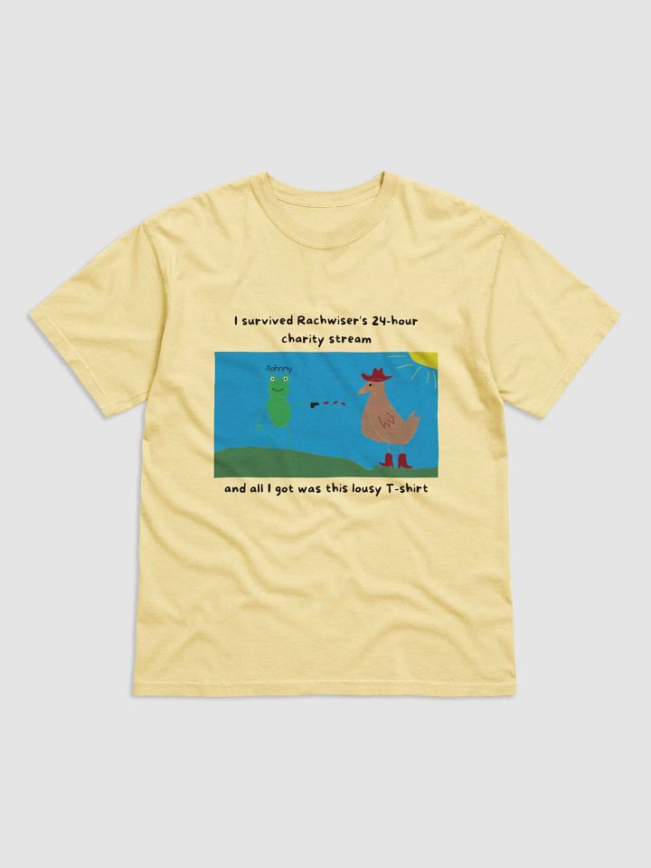 24 hour T-shirt black print product image (1)
