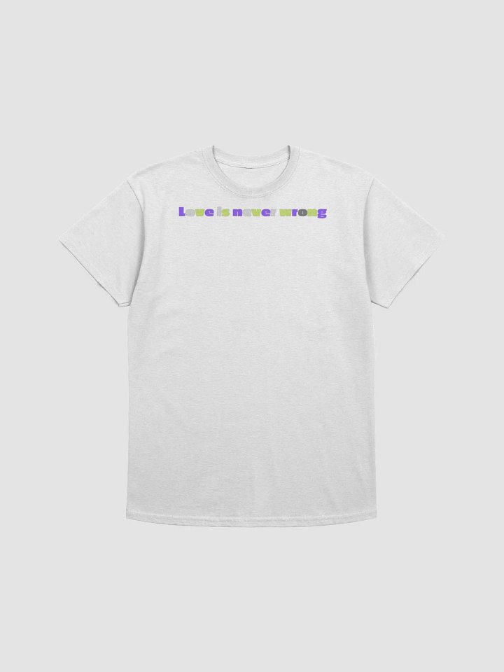 Love Is Never Wrong - Genderqueer v2 product image (2)