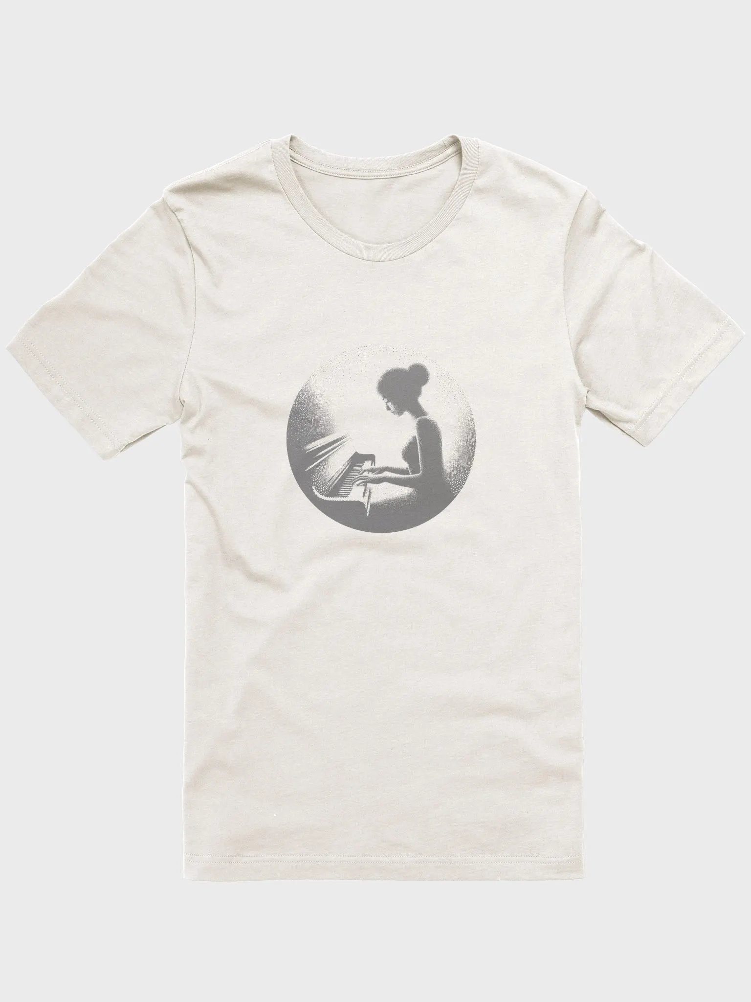 Piano Shadow Lady T-Shirt product image (1)