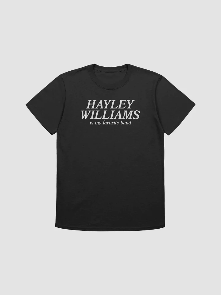 Hayley Williams Is My Favorite Band Shirt Black product image (1)