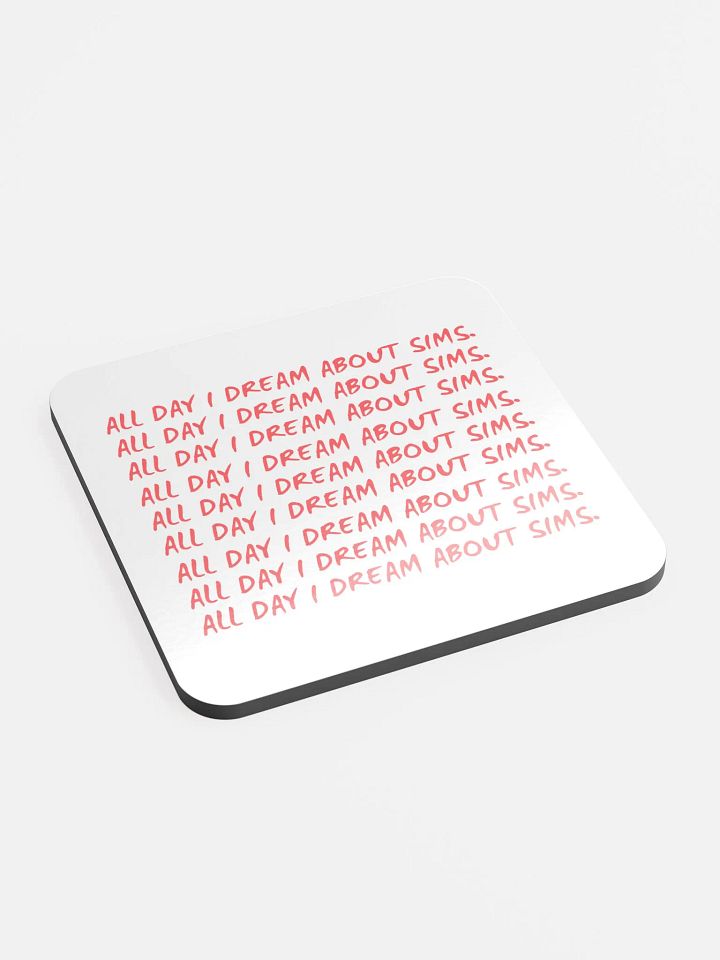 Dreamy Sims Cork Coaster product image (2)