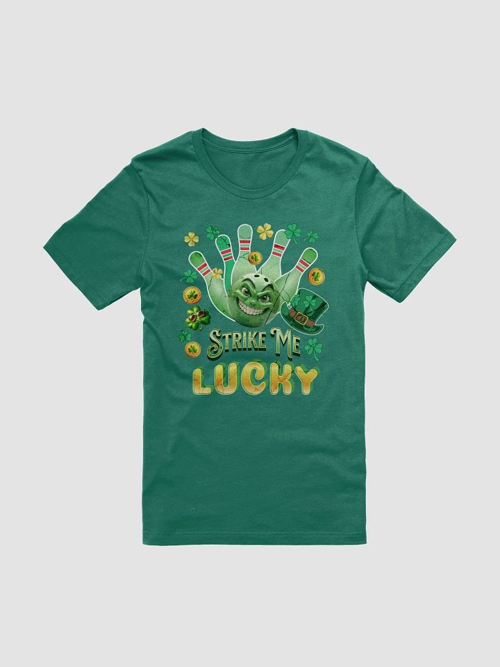 Strike Me Lucky Bowling Ball T-Shirt product image (25)