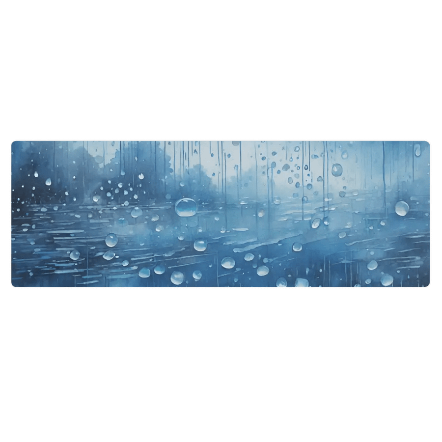 Rain Droplet Yoga Mat product image (1)
