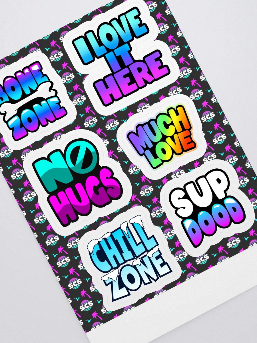 SAYINGS STICKER SHEET product image (2)
