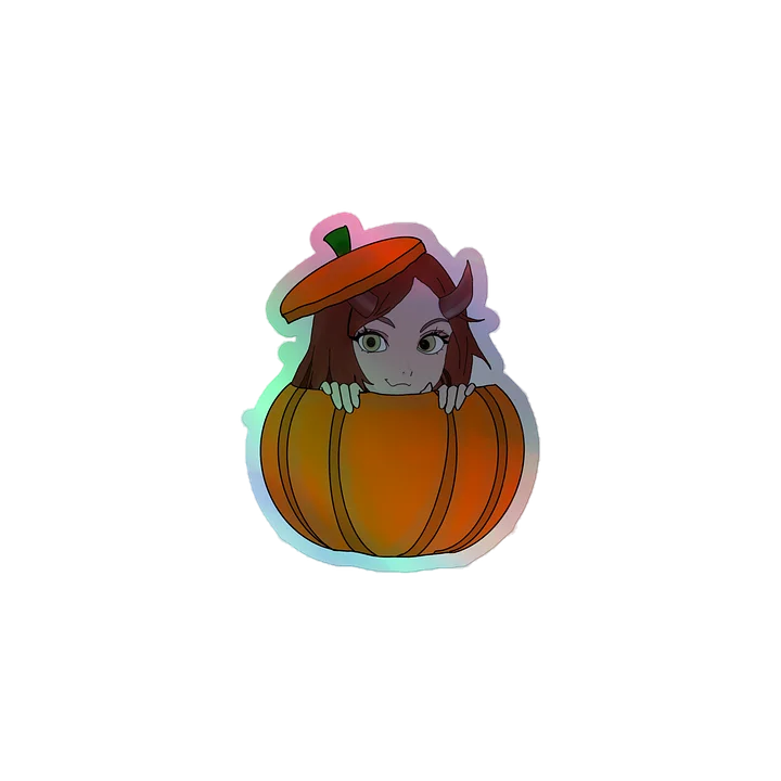 Lilith Pumpkin Holographic Sticker Set product image (1)