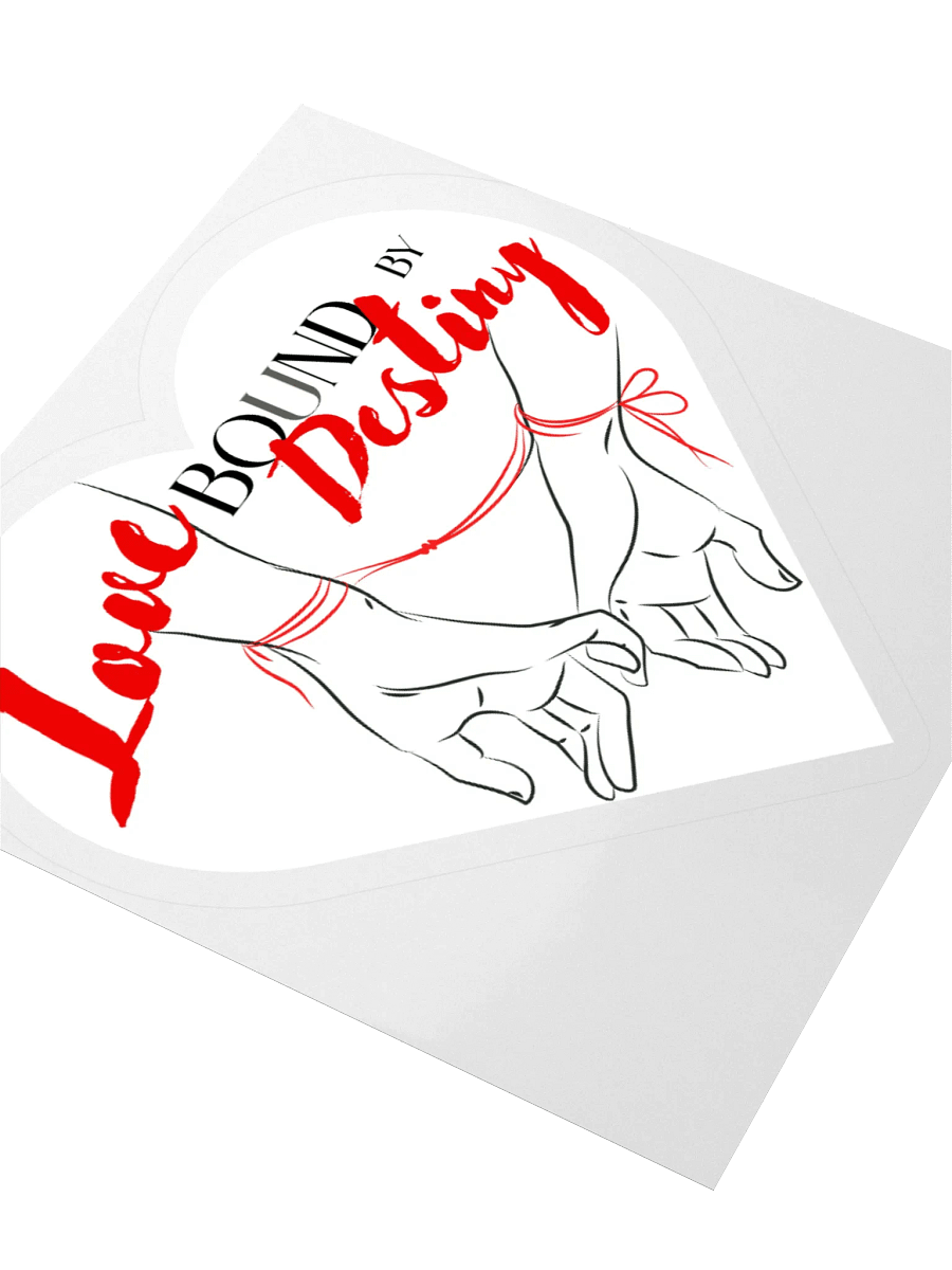 Love Bound By Destiny Vinyl Sticker product image (3)