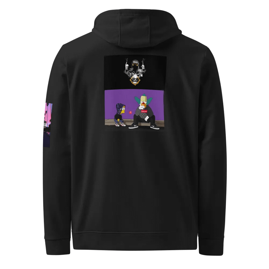 Glowing Eyes Graphic Hoodie product image (2)