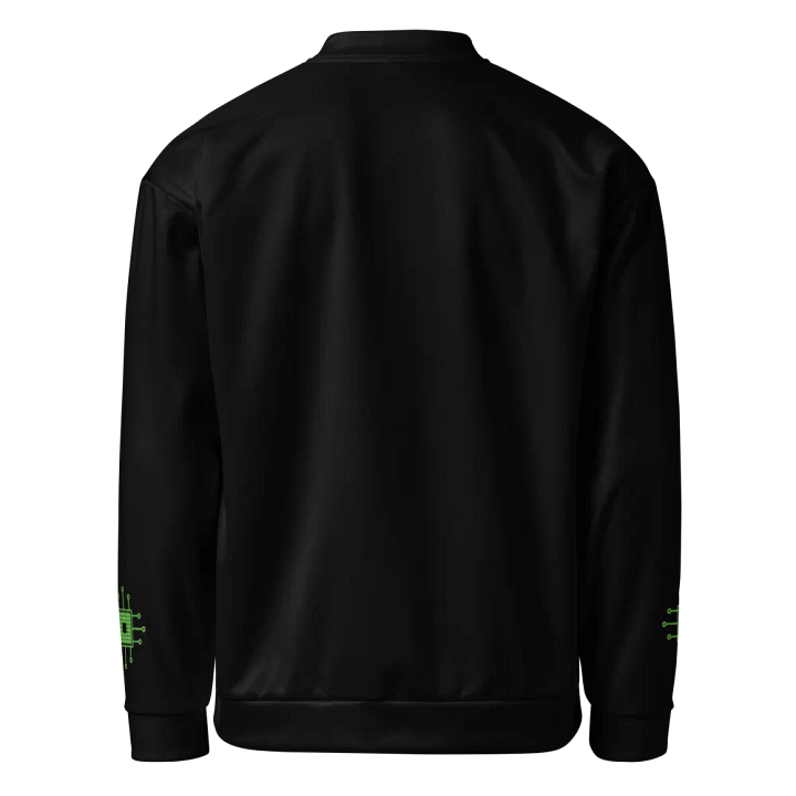 Black Tech Bomber Jacket product image (2)