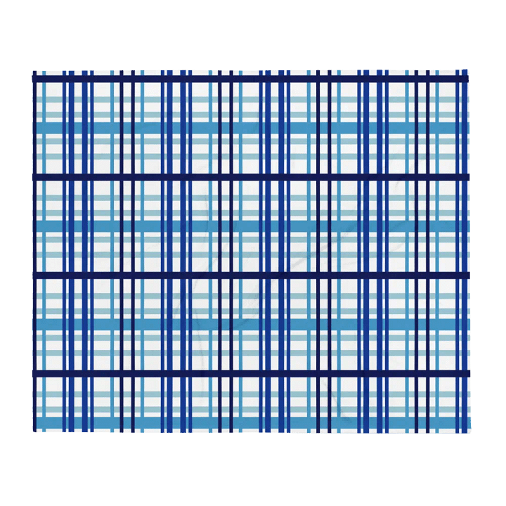 Cute Dynamic Waves Pled Throw Pillow product image (2)