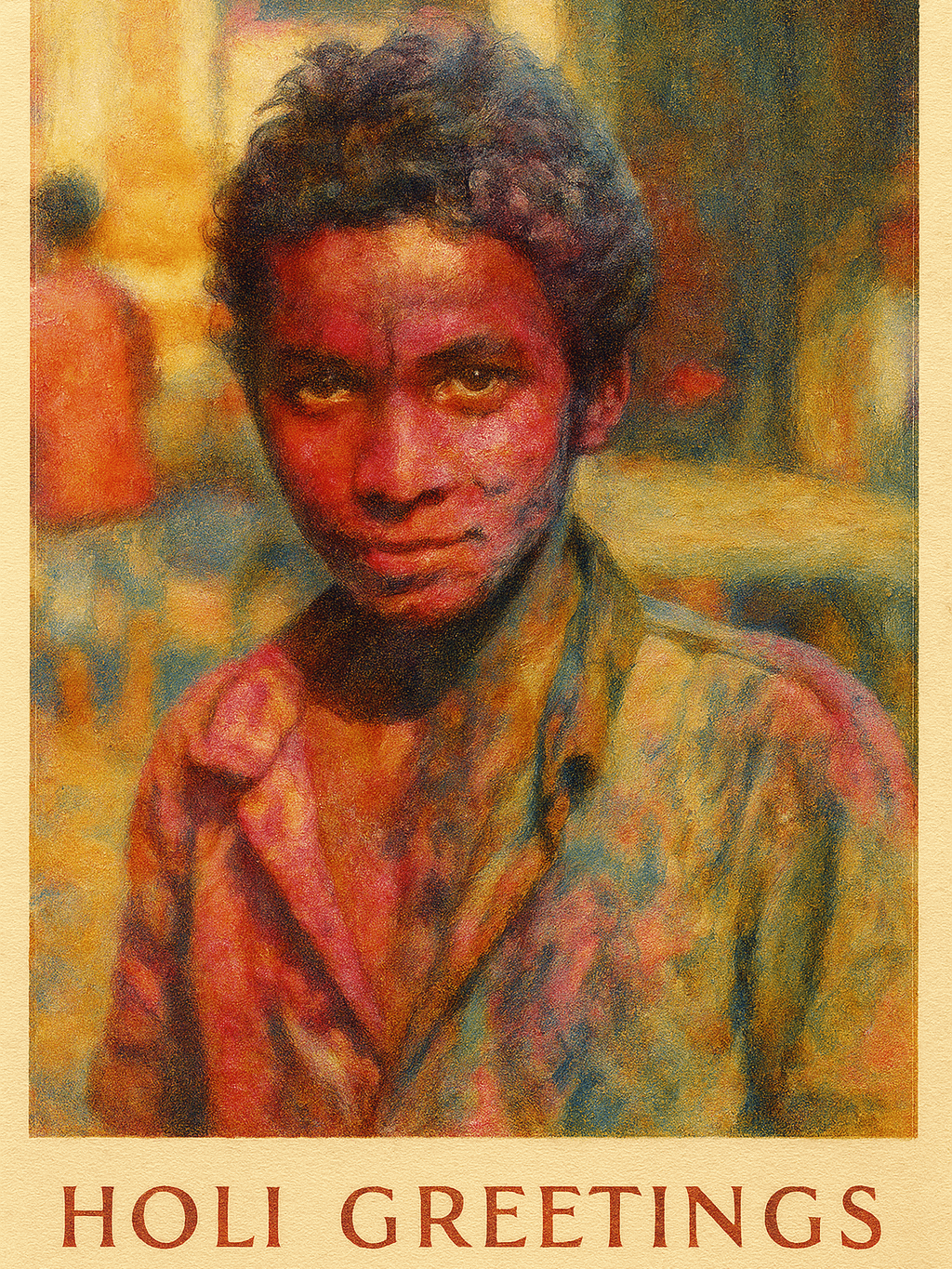 holi vintage card product image (1)
