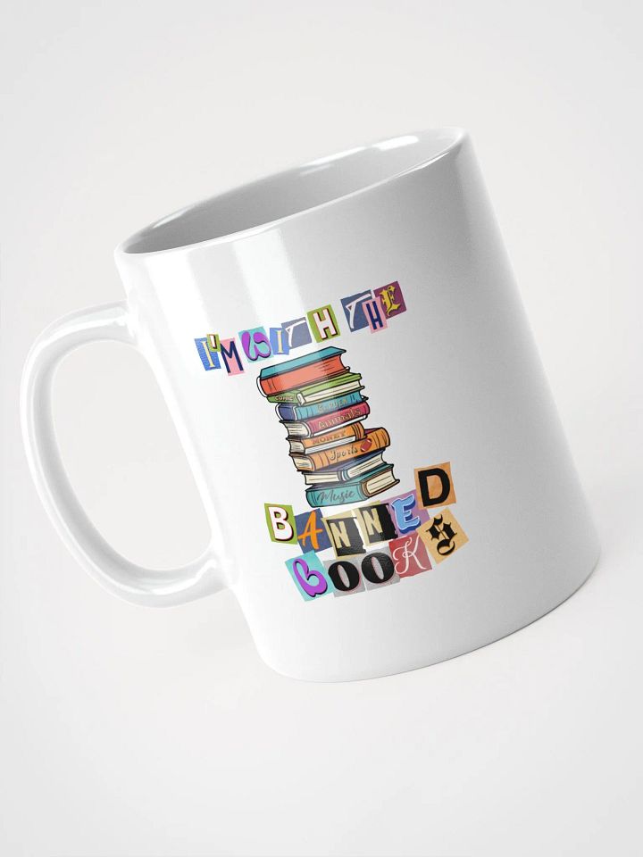 Im With The Banned Books Rebel Reader Mug product image (2)