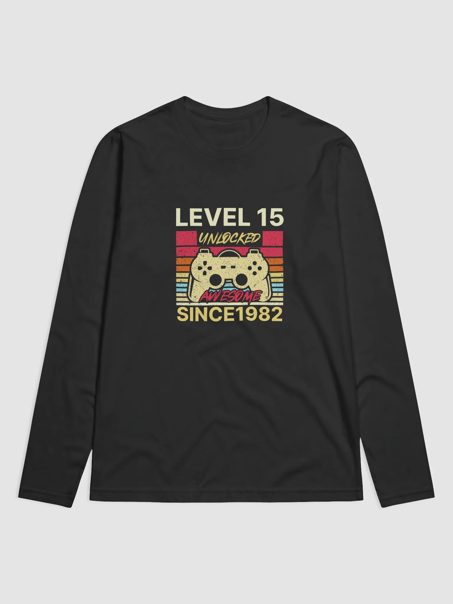 Level 15 Unlocked Long Sleeve Tee product image (1)