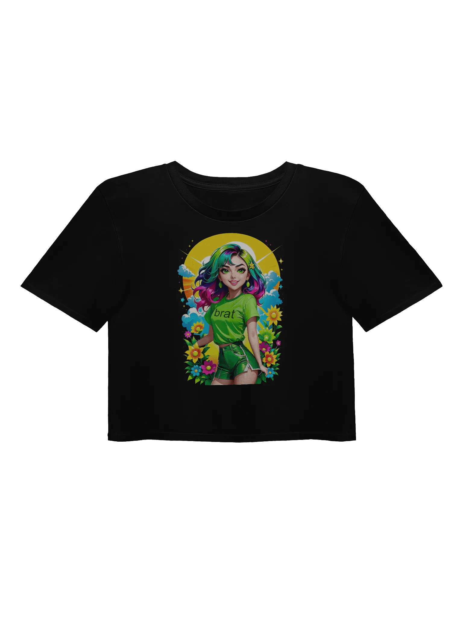 Brat Girl v2 - AS Colour Women's Premium Crop Top product image (3)