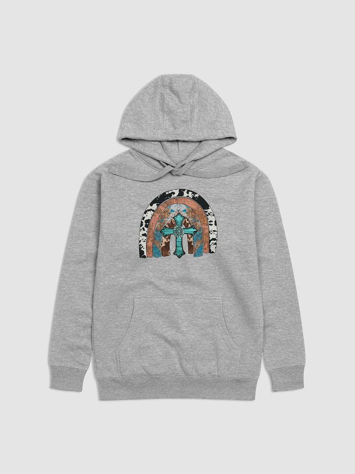 Jesus Rainbow Cowhide - Adult Hoodie product image (1)