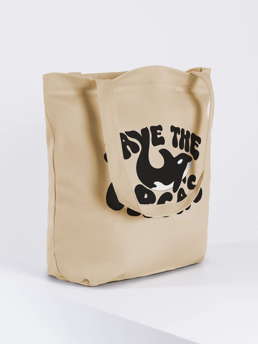 Save The Orcas Tote Bag product image (3)