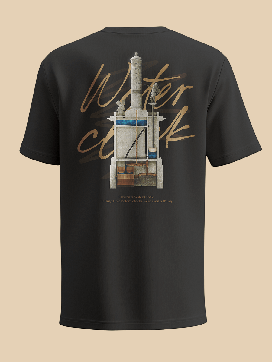Ancient Water Clock Premium Heavyweight Tee product image (1)