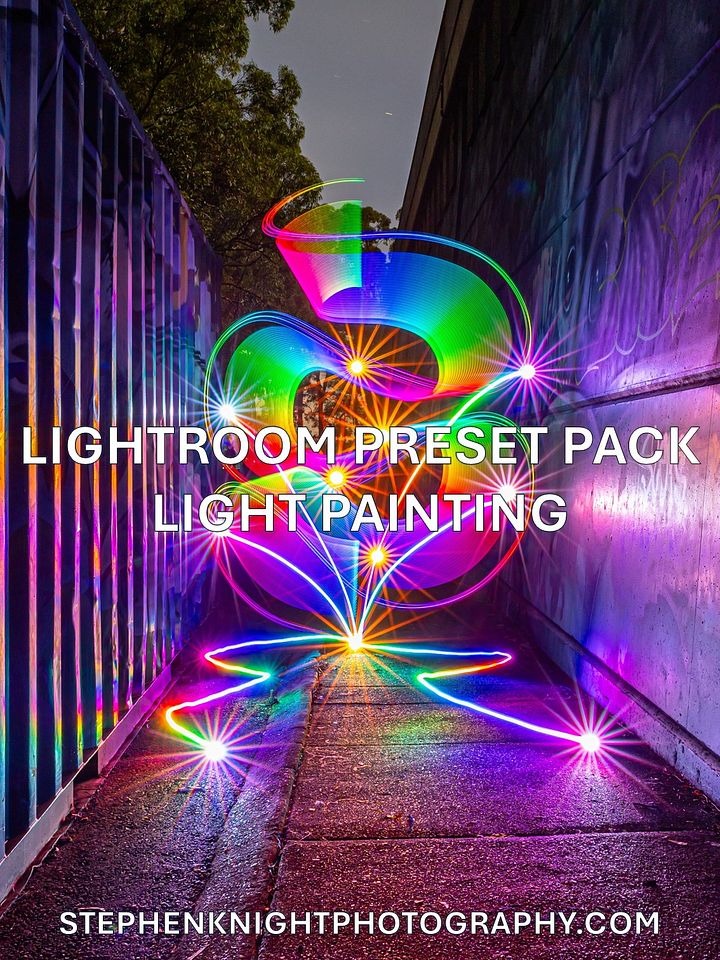 Lightroom Preset Pack | Light Painting product image (1)