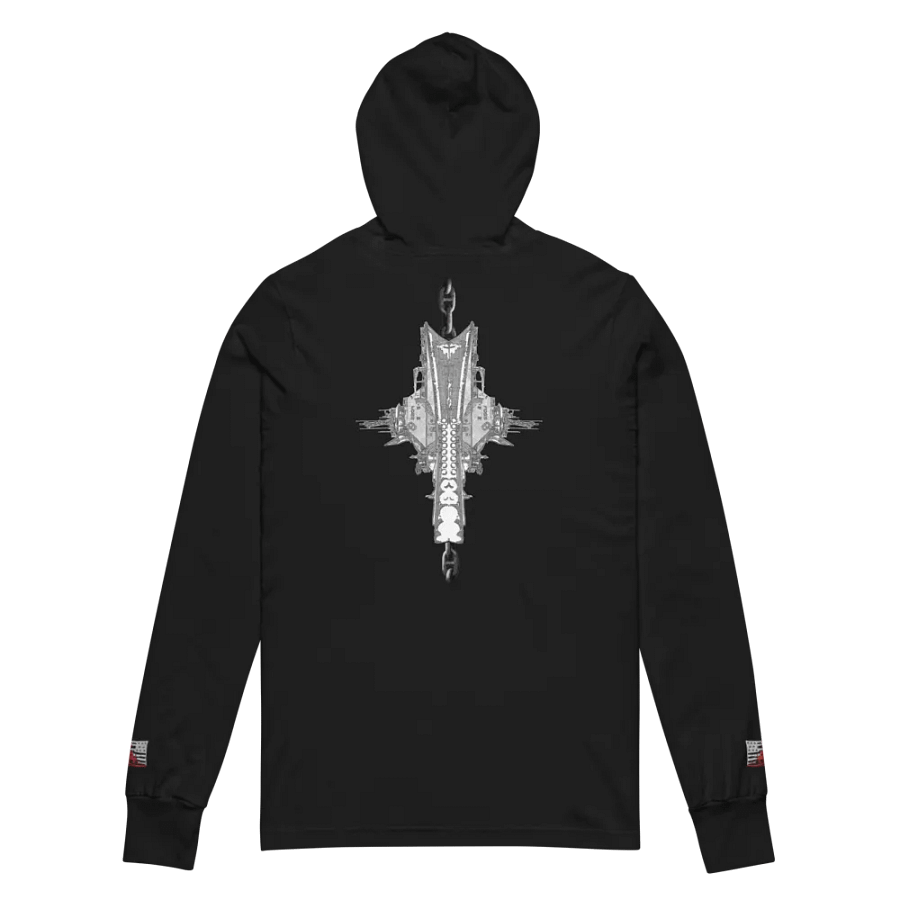 Foss double tug Sketch Hooded Tee product image (5)
