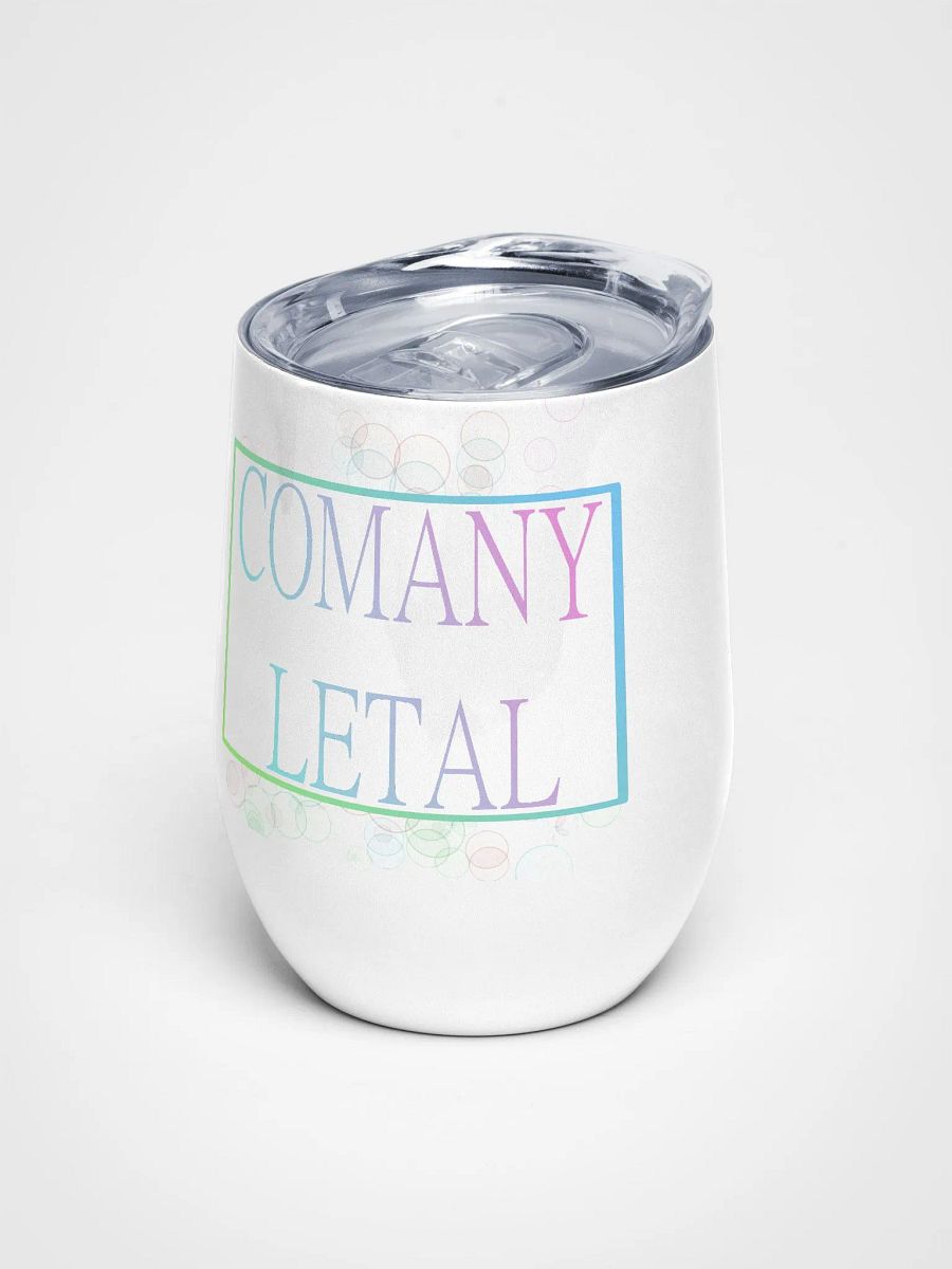 Bubble Letal travel mug product image (1)