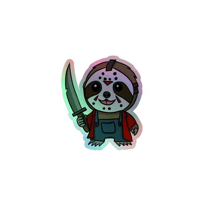 Holographic Sticker Sheet - Jason product image (1)