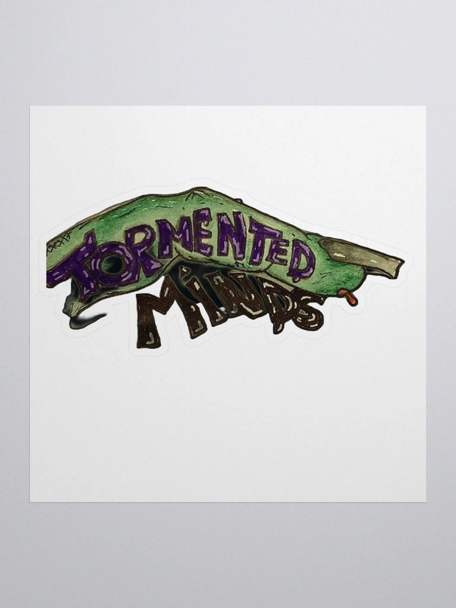 Finger On Tormented Minds Sticker product image (1)