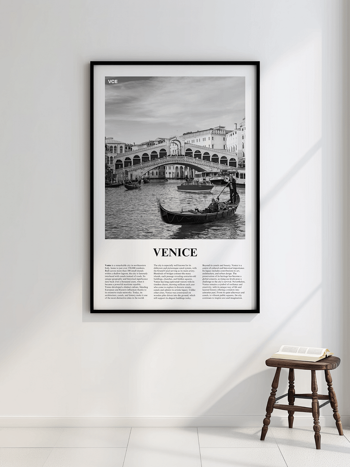 Venice 01 Newspaper Poster product image (2)