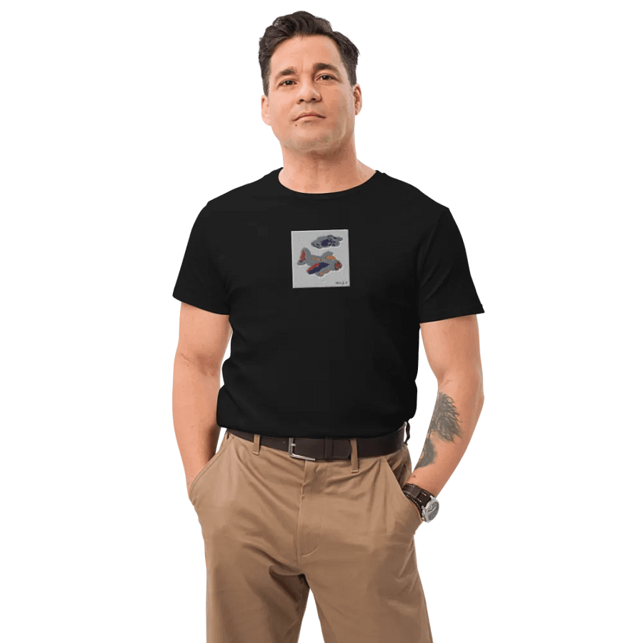 Kid Airplane (Premium Cotton T-Shirt) product image (8)