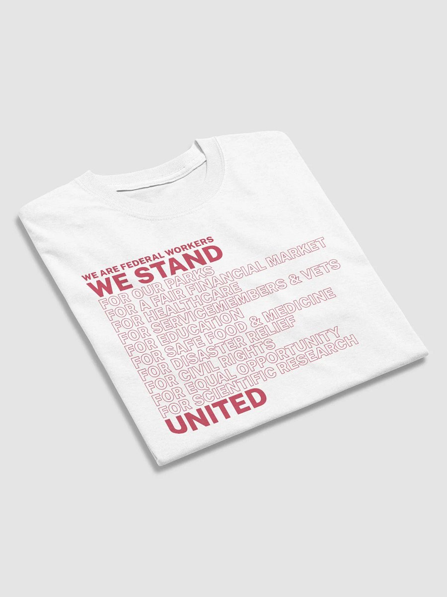We Stand United T-shirt product image (3)
