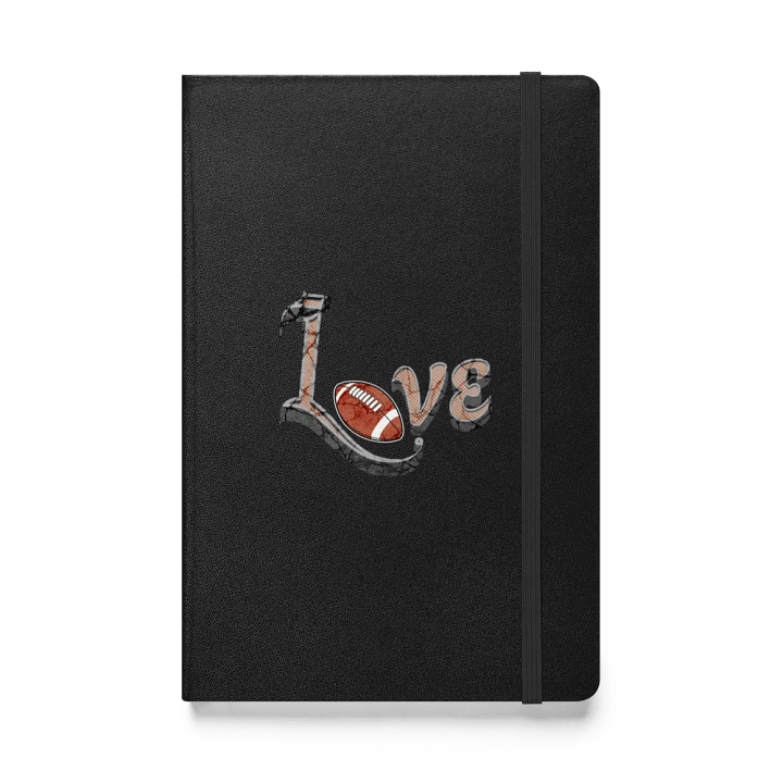 Love Football Hardcover Notebook product image (1)